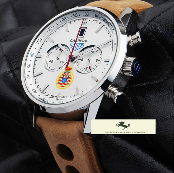 HK717 TAG HEUER GRAND CARRERA FERRARİ NUBUK KORDON